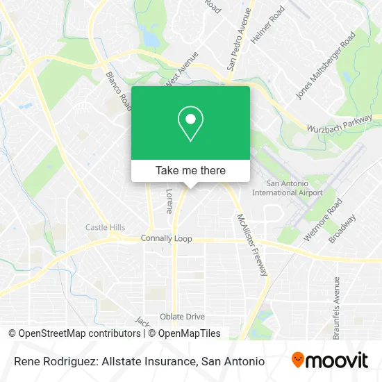 Rene Rodriguez: Allstate Insurance map