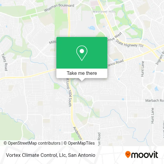Vortex Climate Control, Llc map