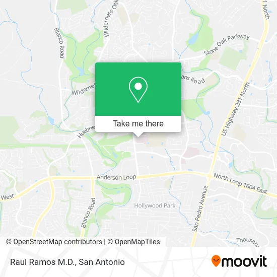 Raul Ramos M.D. map