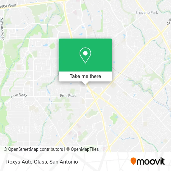 Roxys Auto Glass map