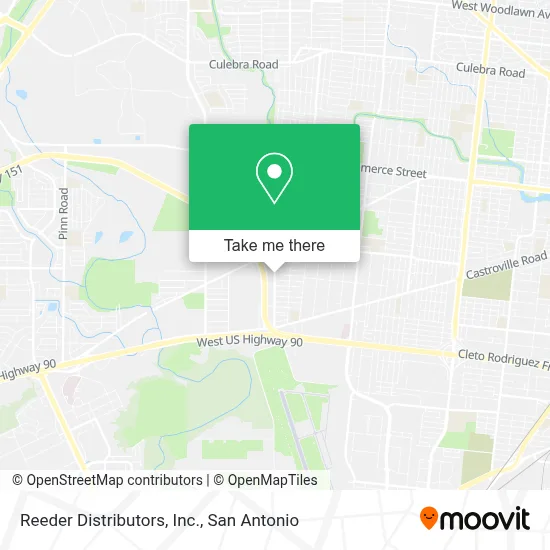 Reeder Distributors, Inc. map