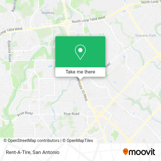 Rent-A-Tire map