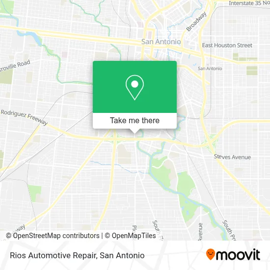 Rios Automotive Repair map