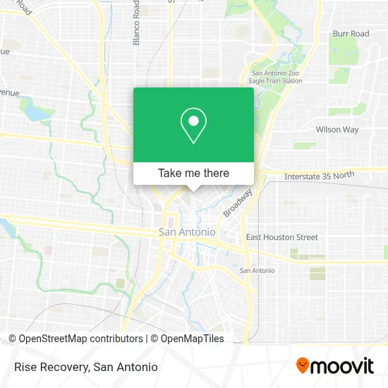 Rise Recovery map