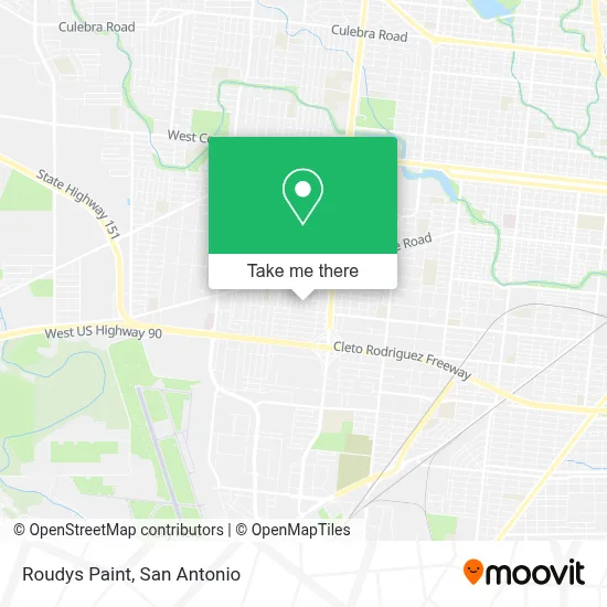 Roudys Paint map