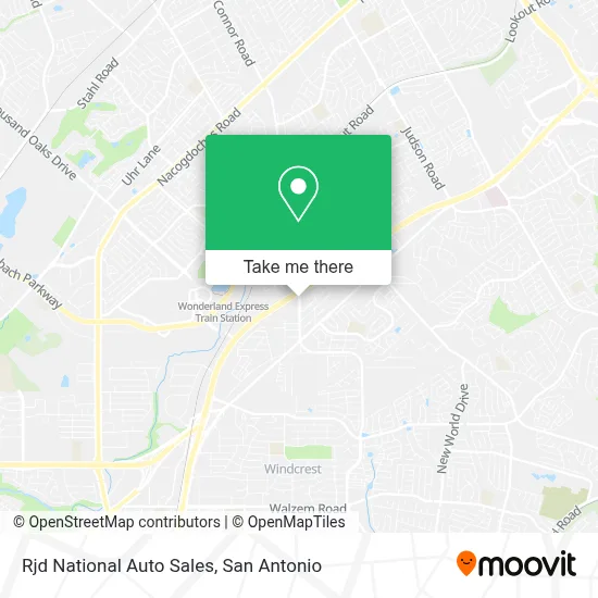 Rjd National Auto Sales map