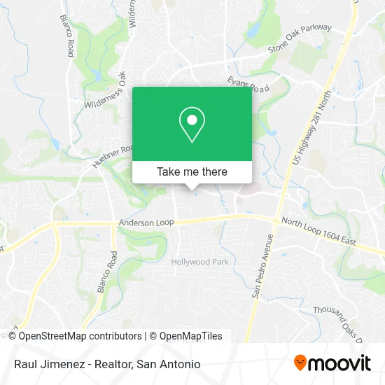 Raul Jimenez - Realtor map