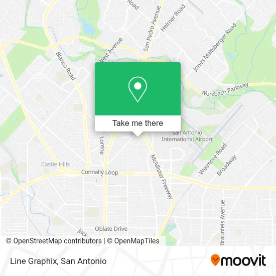 Line Graphix map