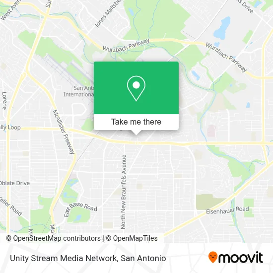Unity Stream Media Network map