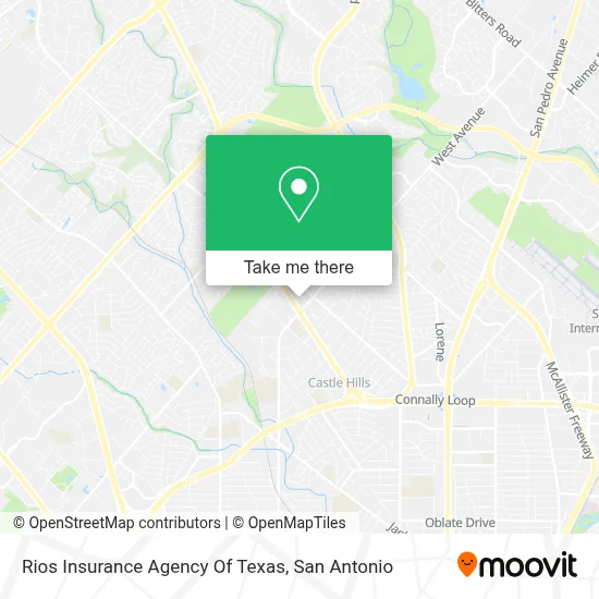 Rios Insurance Agency Of Texas map