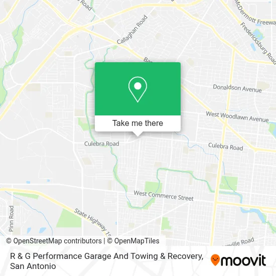 R & G Performance Garage And Towing & Recovery map