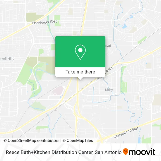 Reece Bath+Kitchen Distribution Center map