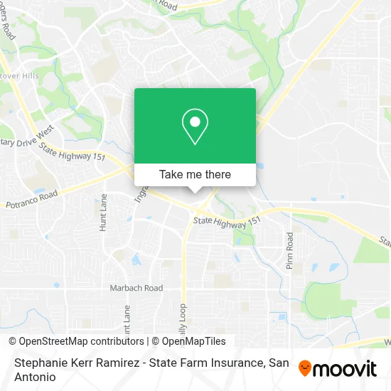 Stephanie Kerr Ramirez - State Farm Insurance map
