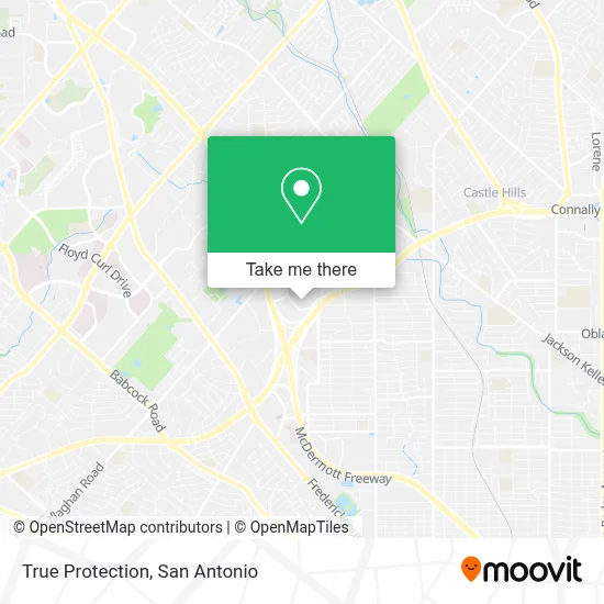 True Protection map