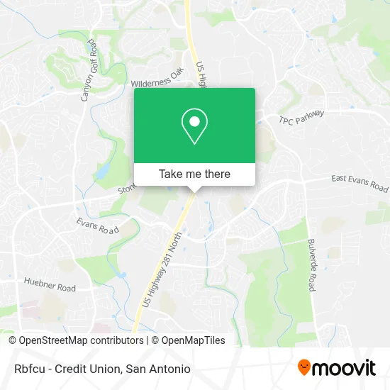 Rbfcu - Credit Union map