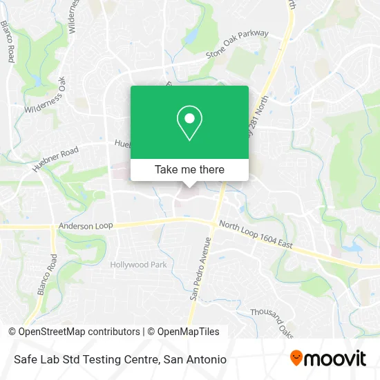 Safe Lab Std Testing Centre map