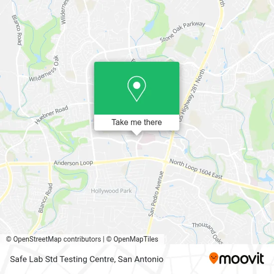 Safe Lab Std Testing Centre map