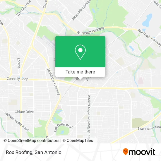 Rox Roofing map