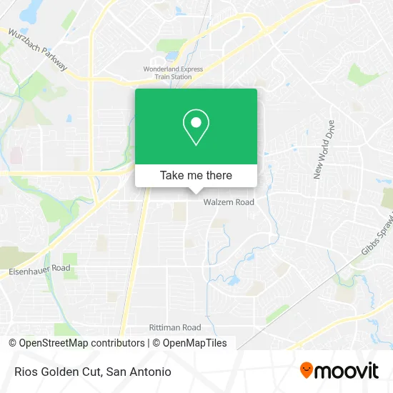 Rios Golden Cut map