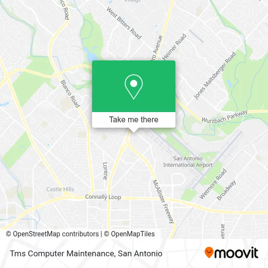 Tms Computer Maintenance map