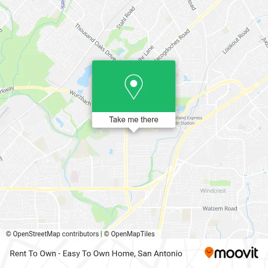 Rent To Own - Easy To Own Home map