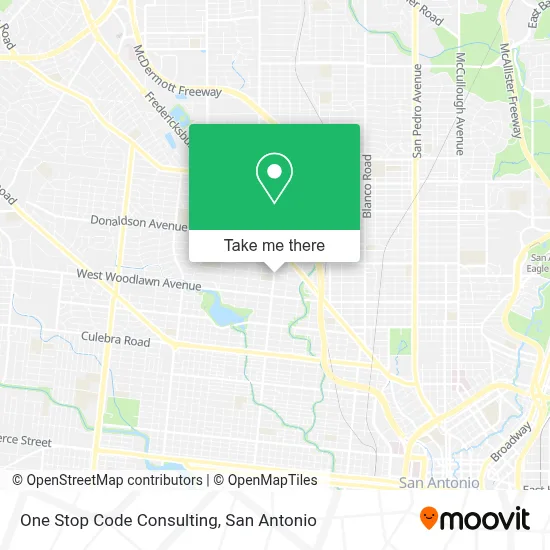 One Stop Code Consulting map