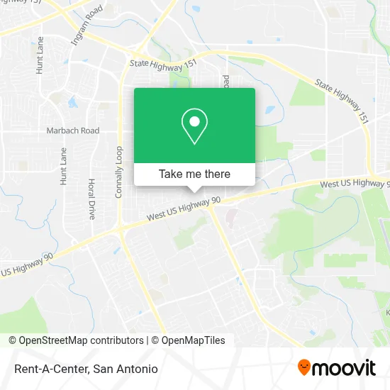 Rent-A-Center map