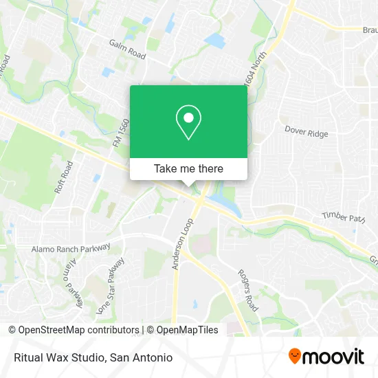 Ritual Wax Studio map