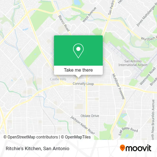 Ritchie's Kitchen map