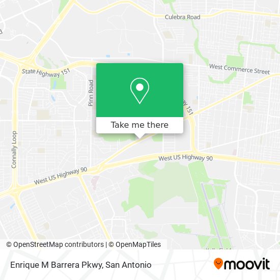 Enrique M Barrera Pkwy map