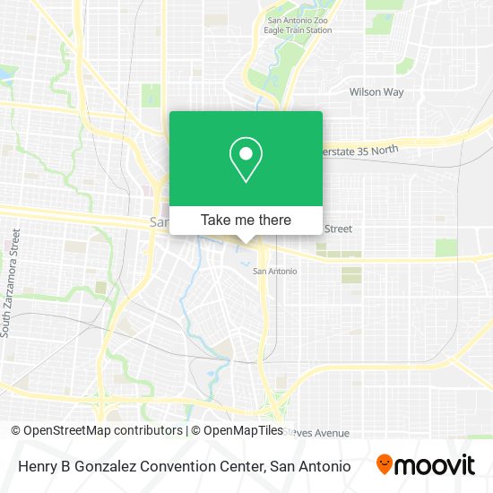 Henry B Gonzalez Convention Center map