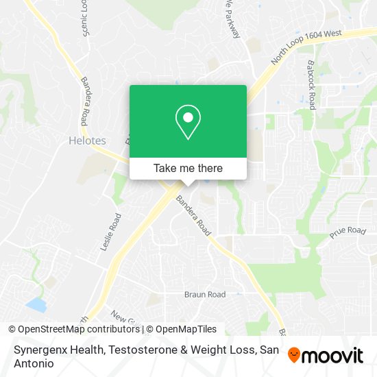 Mapa de Synergenx Health, Testosterone & Weight Loss