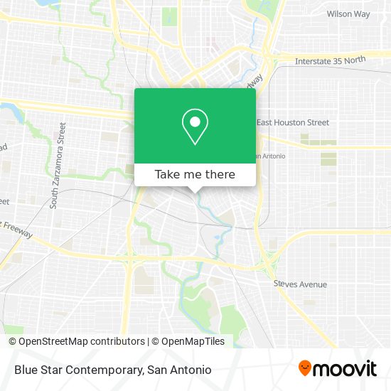 Blue Star Contemporary map