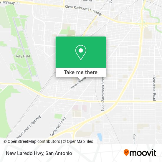 Mapa de New Laredo Hwy
