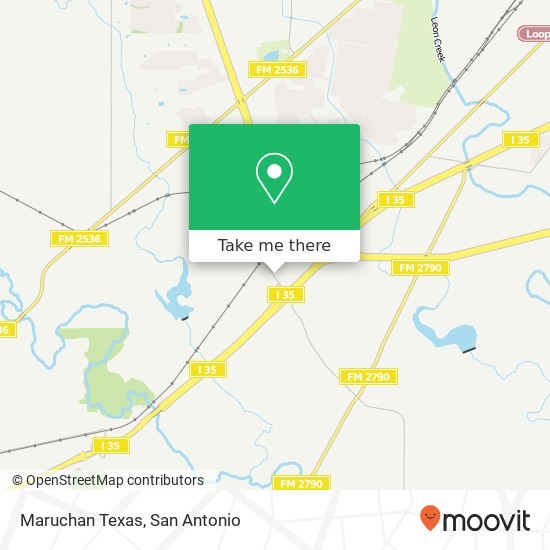 Maruchan Texas map