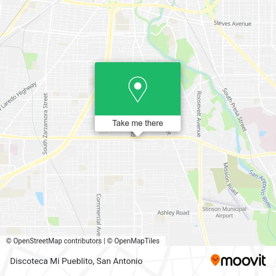 Mapa de Discoteca Mi Pueblito