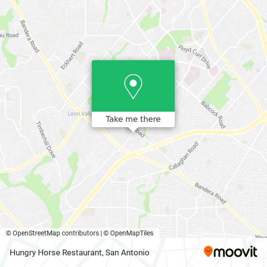 Hungry Horse Restaurant map