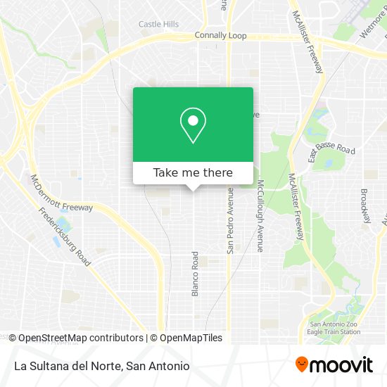 Mapa de La Sultana del Norte