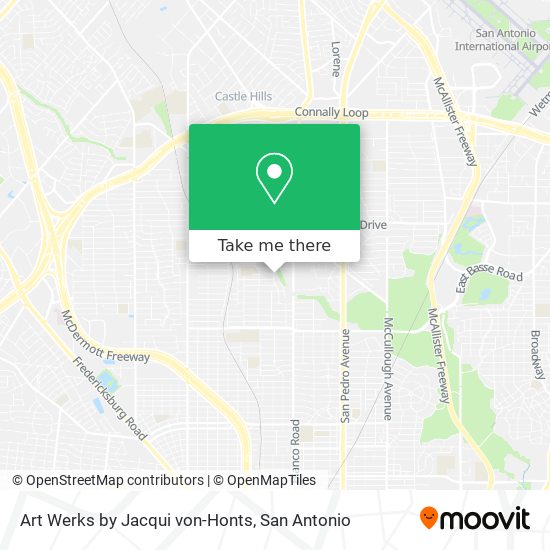 Art Werks by Jacqui von-Honts map