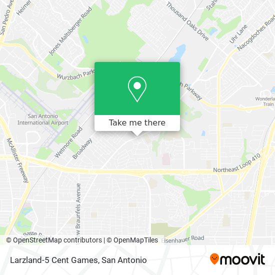 Larzland-5 Cent Games map