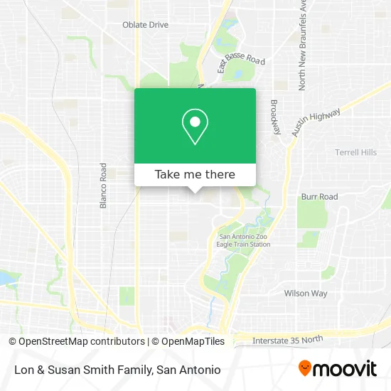 Lon & Susan Smith Family map
