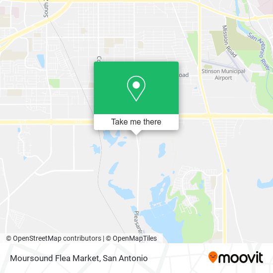 Moursound Flea Market map