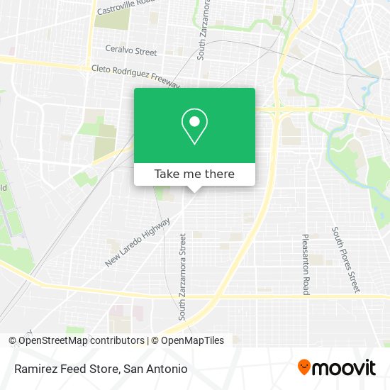 Ramirez Feed Store map