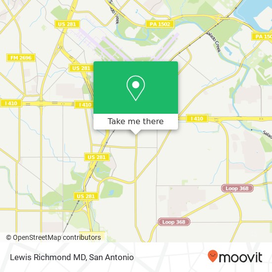 Lewis Richmond MD map