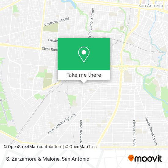 Mapa de S. Zarzamora & Malone