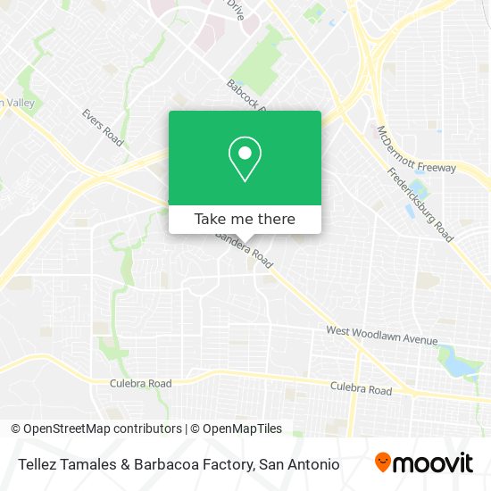 Tellez Tamales & Barbacoa Factory map
