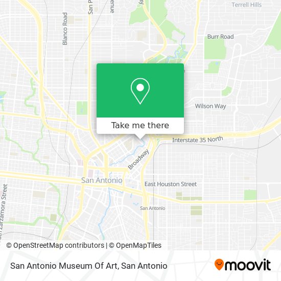 Mapa de San Antonio Museum Of Art