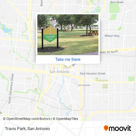 Travis Park map