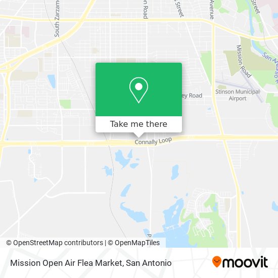 Mapa de Mission Open Air Flea Market