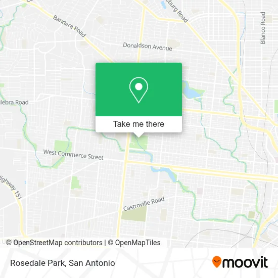 Rosedale Park map